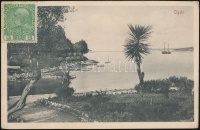 1914 Képeslap a Marine Detachement matrózának Lussinpiccoloból Pekingbe / Postcard to Hungarian seaman of the Marine Detachment in Bejing