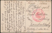 1915 Tábori posta képeslap / Field postcard  'K.u.K. I. Seebataillon / 1. Kompagnie' + 'FASANA'