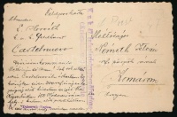 1915 Tábori posta képeslap / Field postcard  'K.u.k. 47. Infanterietruppendivisions - (:Kriegshafen-:) Kommando.'