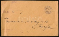 1917 Tábori posta levél / Field post cover 'EP BELGRAD/II b'