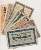 Német Birodalom / Weimari Köztársaság 20db-os vegyes szükségpénz tétel T:II,III,III- 
Germany / Weimar Republic 20pcs of diff. necessity notes C:XF,F,VG