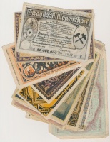 Német Birodalom / Weimari Köztársaság 20db-os vegyes szükségpénz tétel T:II,III,III- 
Germany / Weimar Republic 20pcs of diff. necessity notes C:XF,F,VG
