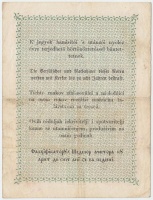 1848. 2Ft 'Kossuth bankó' T:III