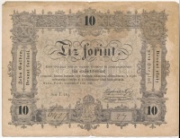1848. 10Ft 'Kossuth bankó' T:III,III-
Adamo G111