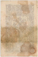 1866. 1G 'STN' vízjeles T:IV
Austrian Empire 1866. 1 Gulden with 'STN' watermark C:G
Adamo G97