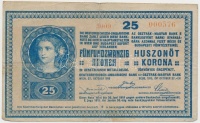 1918. 25K '3009' 3mm sima hátlappal, 'Alsó-Fehér Vármegye Gyulafehérvár Sz. Kir. R. T. Város 1902' felülbélyegzéssel T:III