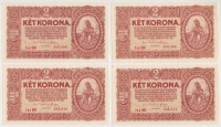 1920. 2K (4x) sorszámkövetők T:I,I-