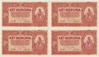 1920. 2K '2aa' (8x) sorszámkövetők T:I,I-