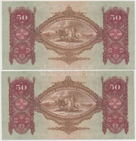 1932. 50P (2x) sorszámkövetők T:I