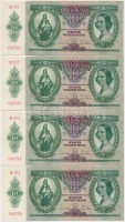 1936. 10P (8x) sorszámkövetők T:I