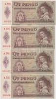 1939. 5P (8x) sorszámkövetők T:I,I-