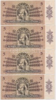 1939. 5P (8x) sorszámkövetők T:I,I-