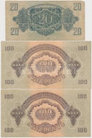 1944. 1P-100P (10x) 'A Vörös Hadsereg Parancsnoksága' T:vegyes