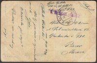 1918 Képeslap haditengerészeti postával / Navy mail postcard 'S.M.S. Satellit'