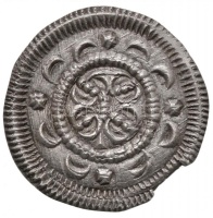 1131-1141. Denár Ag 'II. Béla' (0,18g) T:2 ph.
Huszár: 96., Unger I.: 46.