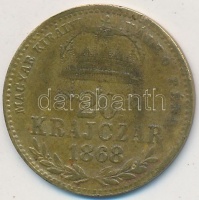 1868GYF 20kr Cu 'Magyar Királyi Váltó Pénz' korabeli hamisítvány (contemporary fake) T:2,2-