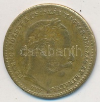 1868GYF 20kr Cu 'Magyar Királyi Váltó Pénz' korabeli hamisítvány (contemporary fake) T:2,2-