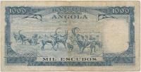 Angola 1970. 1000Esc T:III
Angola 1970. 1000 Escudos C:F