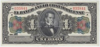 Costa Rica 1917. 1C T:I
Costa Rica 1917. 1 Colón C:UNC