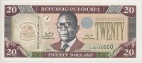 Libéria 2011. 20$ T:I,I-
Liberia 2011. 20 Dollars C:UNC,AU