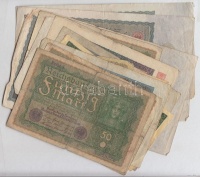 Németország / Weimari Köztársaság 1919-1923. 30db-os vegyes bankjegy tétel T:vegyes
Germany / Weimar Republic 1919-1923. 30pcs of banknotes C:mixed