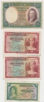 Spanyolország 1931-1935. 5P-25P (7x) T:III
Spain 1931-1935. 5 Pesetas - 25 Pesetas (7x) C:F