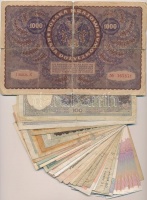 51db-os vegyes külföldi bankjegy tétel, közte Jugoszlávia, Német 3. Birodalom T:I,II,III,III-,IV
51pcs of various banknotes, including Yugoslavia, German Third Reich C:UNC,XF,F,VG,G
