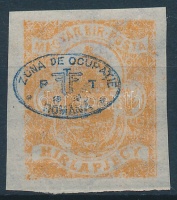 Debrecen 1919 I lemez / Plate I Hírlapbélyeg (40.000) / Newspaper stamp. Signed: Bodor