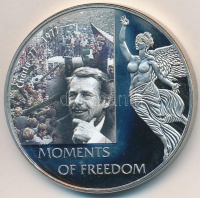 Libéria 2006. 10$ 'Szabadság pillanatai - Charta 77 1977' multicolor, tanúsítvány T:PP 
Liberia 2006. 10 Dollars 'Moments of Freedom - Charta'77 1977' multicolor, with certificate C:PP
