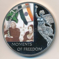 Libéria 2006. 10$ 'Szabadság pillanatai - Simla paktum - India és Pakisztán 1972' multicolor, tanúsítvánnyal T:PP
Liberia 2006. 10 Dollars 'Moments of Freedom-Simla Pact - India and Pakistan 1972' multicolor, with certificate C:PP
