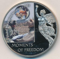 Libéria 2006. 10$ 'Szabadság pillanatai-Afganisztán felszabadítása 2001' multicolor, tanúsítvány T:PP 
Liberia 2006. 10 Dollars 'Moments of Freedom-Global War against Terrorism 2001' multicolor, with certificate C:PP