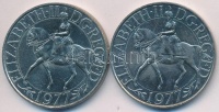 Nagy-Britannia 1977. 25P 'Ezüst Jubileum - II. Erzsébet' (2x) T:2
Great Britain 1977. 25 Pence 'Silver Jubilee - Elizabeth II' (2x) C:XF