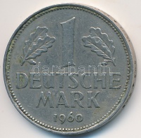 NSZK 1960J 1M Cu-Ni T:2,2- kis ph.
FRG 1960J 1 Mark Cu-Ni C:XF,VF small edge error