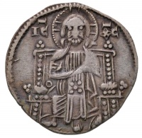 Olasz Államok / Velence 1280-1289. Grosso Ag 'Giovanni Dandolo' (2.1g) T:2- 
Italian States / Venice 1280-1289. Grosso Ag 'Giovanni Dandolo' (2.1g) C:VF