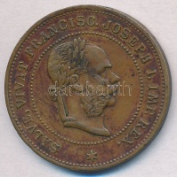 Osztrák-Magyar Monarchia 1898. 'Ferenc József uralkodásának 50. évfordulója' Br emlékérem (28mm) T:2- ph.
Austro-Hungarian Monarchy 1898. '50th Anniversary of Franz Joseph's Reign' Br medal (28mm) C:VF edge error