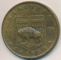 Kanada ~1970. 'Manitoba 1870' Cu zseton (31,5mm) T:2,2- ph.
Canada ~1970. 'Manitoba 1870' Cu tokne (31,5mm) V:XF,VF edge error