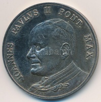 Lengyelország DN 'II. János Pál pápa / Czestochowai Madonna' fém emlékérem (35mm) T:2
Poland ND 'John Paul II / Madonna of Czestochowa' metal medal (35mm) C:XF