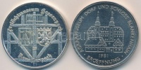 NSZK DN 'Neu-Anspach - Hessenparki Szabadtéri Néprajzi Múzeum' fém emlékérem (35mm) + NDK 1981. 'Blankenhaini Agrármúzeum megnyitása' fém emlékérem (35mm) T:2
FRG ND 'Neu-Anspach - Open Air Museum of Hessenpark' metal medal (35mm) +