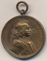 1938. 'Felvidéki Emlékérem - II. Rákóczi Ferenc' Br emlékérem mellszalag nélkül T:2 kis ph. 
Hungary 1938. 'Commemorative Medal for the Liberation of Upper Hungary' bronze medal without ribbon C:XF small edge error