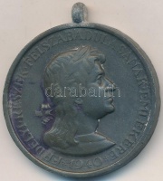 1940. 'Erdélyi részek felszabadulásának emlékére' cink emlékérem mellszalag és függesztőkarika nélkül. Szign.:BERÁN T:2 kissé szennyezett
Hungary 1940. 'Commemorative Medal for the Liberation of Transylvania' zinc medal without