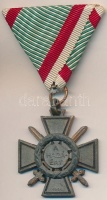 1941. 'Tűzkereszt I. fokozata' oxidált hadifém kitüntetés mellszalaggal T:2,2-
Hungary 1941. 'Fire Cross 1st class' war metal decoration with ribbon C:XF,VF
NMK 443.