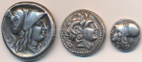 3db klf ókori görög  érme Ag replikája T:2
3pcs of diff ancient Greek Ag replica coins C:XF