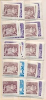 1961 Várak (II.)  10 db sor (10.000)