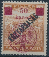 Pancsova 1919 Arató/Köztársaság 50x/2f; garancia nélkül