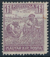 1920 Arató 1 1/2K több festékfolttal (sarokfog hiba)