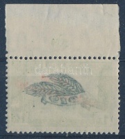 1920 Búzakalász 1,40K ívszéli a felülnyomás gépszínátnyomatával