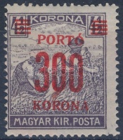 1921 Kisegítő portó 300K festékelkenődéssel