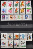Modern magyar sorok 2 közepes berakóban (43.400) + FDC-k, emléklapok, alkalmi bélyegzésel