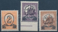 1931 Kisegítő bélyeg (I.) 'B' 2f/3f, 10f/16f, 20f/25f  (9.500)