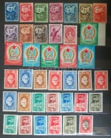 1946-1960 közötti gyűjtemény nagyalakú 12 lapos berakóban (~300.000)